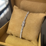 Women's Sterling Silver Wheat Ear Bracelet