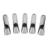 5PCS Car Front & Rear Cover Trim For Hummer H3 H3T 2006-2010 Exterior Door Chrome Handle Bezel Accessories