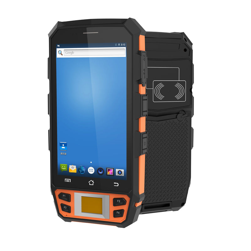 Peded Scanner Android Handheld Pdas 1D 2D Barcode Scanner Wifi BT GPS 4G LTE Red Ind ...