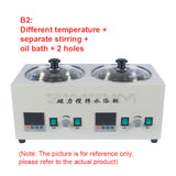 Electric Heating Constant Temperature Water Bath Laboratory Magnetic Stirring Water Bath Digital Lab Hot Water Bath Pot 2400rpm