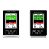 New XR1-Pro Nuclear Geiger Counter Electromagnetic Radiation Detector EMF Meter White