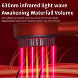 Electric Vibration Comb Red Light Therapy Growth Massage Scalp Brush Anti Loss Liquid Oil Applicator Hair Care