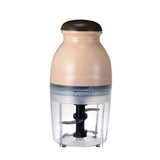 Mini Electric Meat Grinder Processor Vegetable Fruit Blender Chopper Baby Food Supplement 600ml