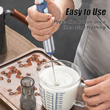 For Coffee, Milk And Steamer, Coffee Frother Handheld, Hand Foam Maker
