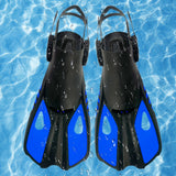Silicone Beach Shoes Durable Snorkel Swimming Fins Professional Wear-Resistant Anti Slip Adjustable Shoelaces Sports Accessories