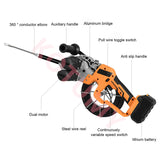 Automatic Electrician Threading Electric Puller Through Wall Electrical Threader Stringing Wire hine