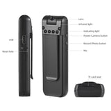 1080P with Audio /Video Recording Wearable Body Cam Clip-on Camera Camcorder w/ 180° Rotatable Lens IR Night Vision