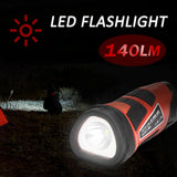 3W Electric Torch LED Flashlight Portable Outdoor Emergency Light Fishing Camping Lamp for Milwaukee 10.8V 12V Li-ion Battery