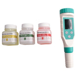 7 in 1 PH/Free Chlorine/ORP/EC/TDS/Salt/Temp PH Meter Swimming Pool Saity Tester IP67 Waterproof for Aquarium