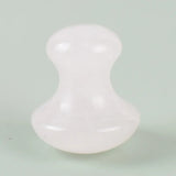 Rose Quartz Jade Stone Massager Paddestoel Vorm Facial Eye Care Afslanken Tool Acupunctuur Massage Schraper Gua Sha Spa Therapie