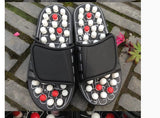 Feet Massage Slippers Foot Reflexology Therapy Massager Walk Stone Shoes Acupuncture Cobblestone Massageador Sandal