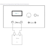 New Ebc-B20H 12-72V 20A Lead Acid Lithium Battery Capacity Tester Support External Charger Charging and Discharging 100-240V.
