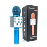 Karaoke Microphone for Kids Singing,5 in 1 Wireless Bluetooth Portable Handheld Mic Speaker hine Player Recorder Home Gifts