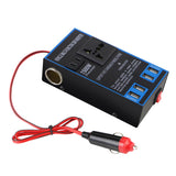 Car Inverter DC 12V 24V to 110V/220V AC Sockets Quick Charging USB Chargers Cigar Lighter Socket Power Adapter Converter