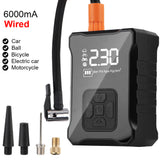 Portable Pump 80W Car Tire Iator Air Compressor for Motorcycle Boat AUTO Tyre Balls Digital Display Iation Accessories