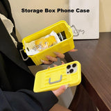 Mobile with Tpu Material Phone Protective Storage Case for Iphone13/14/15 Impact-resistant Box Shape