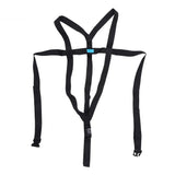 Simple Safety Medical Wheelchair Seat Belt Restraint Chest Cross Harness Chair Strap For Paralysis Elderly Patients Cares Adjust