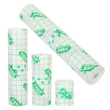 Waterproof Medical PU Adhesive Plaster Breathable Anti-allergic Tape Bandage Wound Dressing Fixation Tapes 5CM*5M