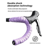 ESLNF Road Bike Comfortable Anti-Slip Eva Shock Absorption Wear-Resistant Sweat-Absorbent Handlebar Tape
