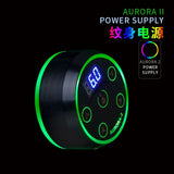 Professional FK Mini PMU Kit hine pen Sets LCD AURORA 2 Power Supply For Tattoo Artist Supplies
