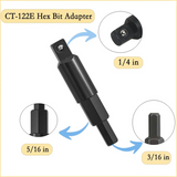 Remover Installer Tool&HVAC Service Set, Refrigeration Wrench with Bit Adapters,10Pcs Vae Core