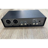 Audio Interface Sound Card 24-Bit/192Khz AD Converter For Electric Guitar Live Recording Professional Studio Singing