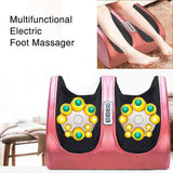 Electric Shiatsu Massager with Heating Therapy - Foot Massage Roller for Relief of Leg Fatigue. Elderly Gift.