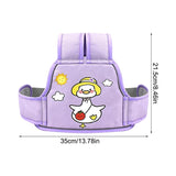 Motorcycle Harness Children's Adjustable Anti-Fall Belt Cushioning Function Child Safety Strap For