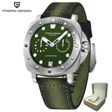 2023 New PAGANI DESIGN Men High-end Mechanical Watches Stainless Steel Sapphire Glass 10Bar Waterproof Business Style for Watch