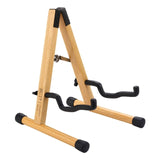 Wooden Guitar Stand Universal Folding Stand for Guitar Bass Ukulele Violins NEW