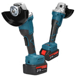 125 Type Angle Grinder Brushless Motor Electric Grinding Tools Handheld Lithium Cutter Utility Power Tool Polishing