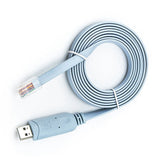 1.8M FTDI Chip USB To RJ45 USB To RS232 Serial To RJ45 CAT5 Console Adapter Cable