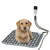 Pet Electric Heating Pad For Dogs And Cats With Anti-Bite Steel Cord Waterproof Adjustable Dog Warm Bed Mat