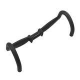 Carbon Fiber Road Bicycle Handlebar Ergonomic Reduce Shoulder Strain Road Bike Handlebar for Outdoor Riding