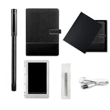 Set Smart Notebook OCR Digital Sync Pen 3 for Student Designer Business Man Record Notes Voices Bluetooth Wireless
