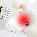 Warm guard dysmenorrhea care heating vibration massage belt charging waist massaging device