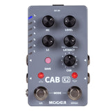 MOOER CAB X2 Multi Efect Pedal X2 Dual Footswitch Cab Sim IR Loading Stereo Cabinet Simulation Pedal with 14 Presets Slots