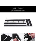 Rockhouse RPB-1BK Big Size Effects Pedal Board Sturdy PE Pedalboard Case Sticking Tape Guitar Pedals Accessories