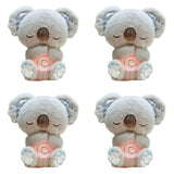Cute Koala Comfort Doll with Music and Lights Baby Sleep Soother for Newborns