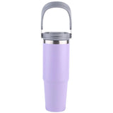 30oz Double-Layer with Handle Portable Water Cup Stainless Steel Vacuum Thermal Insulated Mug for Women Men