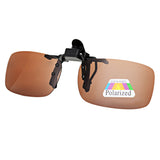 on Sunglasses Polarized Clip Up Clip-On Glasses Daytime Night Vision for Driving Fishing Cycling Walking