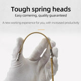 25/30m Universal Wire Threading Spring High Elasticity Rope Pulg Device With Pulley Electricians Cable Running Puller