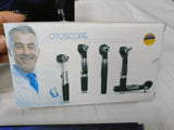 Professional Medical ENT Diagnostic Kit Portable Endoscope Opthalmoscope LED Otoscopio Five Senses Examination Apparatus Set New