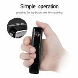 1080P Camera Clip-on Mini Camcorder Video Audio Recorder USB Pocket Cam Built-in Lithium Battery One Key Fast Record