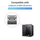 Heat Sink Hotend Radiator Compatible Creality K1C/K1 MAX Heatsink3D Printer Parts Coog Aluminum Alloy Block