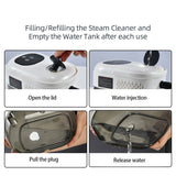 2800W Steam Cleaner High temperature Jet Washer Range Hood for Kitchen Air Conditioner Car Cleaning hine Home Appliances