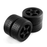 4Pcs 5-Spoke 100X42mm Tire Tyre 17Mm Wheel Hex For Arrma 1/7 Infraction Felony Limitless RC Car Upgrade Parts