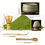4/5/6pcs Matcha Sets, Halloween Christmas Thanksgiving Start Up Kit - Matcha Green Tea Gift Set