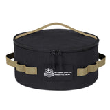 Multipurpose Picnic Utensils Kit Bag Waterproof Fall Resistance Pot Cookware Holder Camping Tool Tableware Handbag
