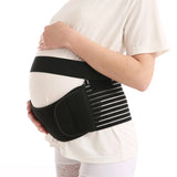 Pregnant women during pregnancy belly waist decompression support prenatal protection postpartum abdominal belt black